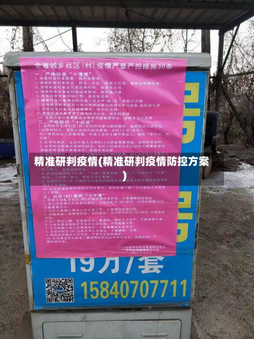 精准研判疫情(精准研判疫情防控方案)